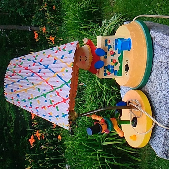 🐳 1940's Vintage Baby CRIB HUMPTY DUMPTY Mobile - Picture 12 of 16